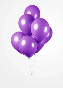 Ballonger Lilla, 30 cm, 10 stk