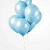 Ballonger Lyseblå, 30 cm, 10 stk