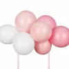 Ballong kaketopp rosa