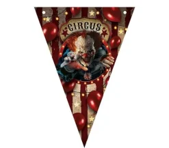Banner Halloween Sirkus 300cm