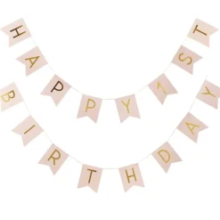 Banner Happy 1. Birthday, 2,5m