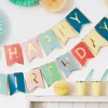 Banner Happy Birthday Multi, 175 x 15 cm