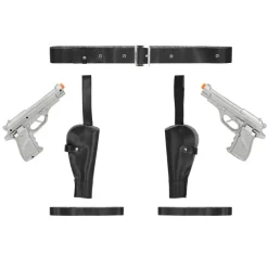 Belte og Lår Hylster Sett med to pistoler
