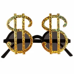 Briller Dollar i gull