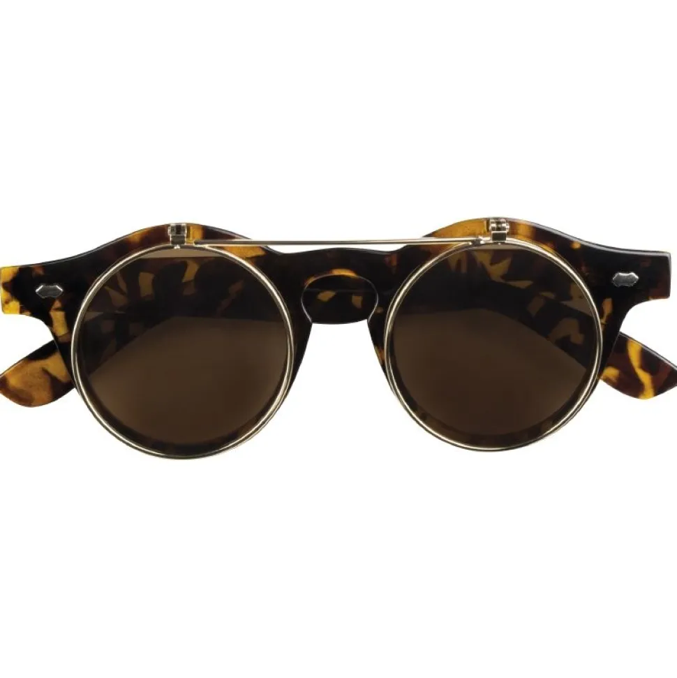 Briller Retro flip-opp