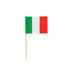 Cocktailflagg Italia, 50 stk