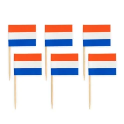 Cocktailflagg Nederland, 50 stk