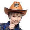 Cowboyhatt Sheriff Junior Brun
