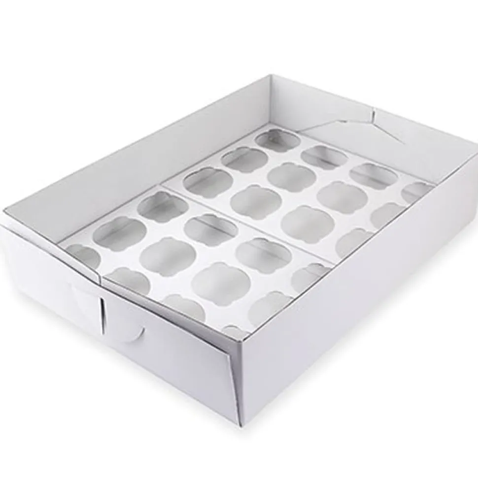 Cupcakeeske til 12 stk, 9 cm høy