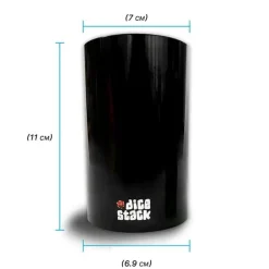 Dice Stack sett for 5 terninger, Blå