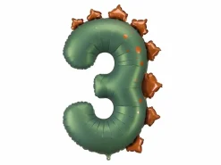 Dinosaur Folieballong 3 tall, 92 cm