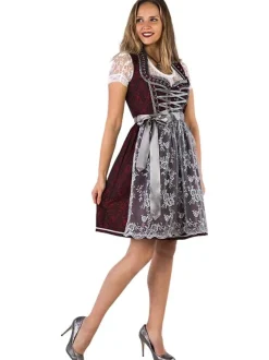 Dirndl Amelie Rød