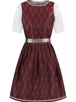 Dirndl Amelie Rød