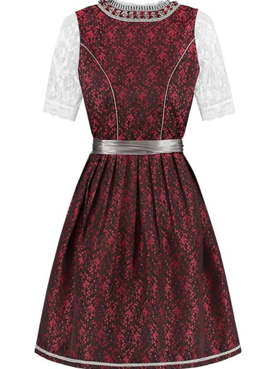 Dirndl Amelie Rød