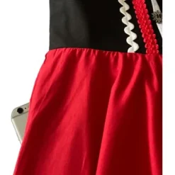 Dirndl Frieda Rød