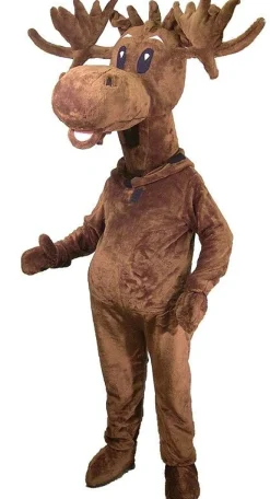 Elg voksen maskot
