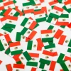 Flaggkonfetti Mexico, 150 stk