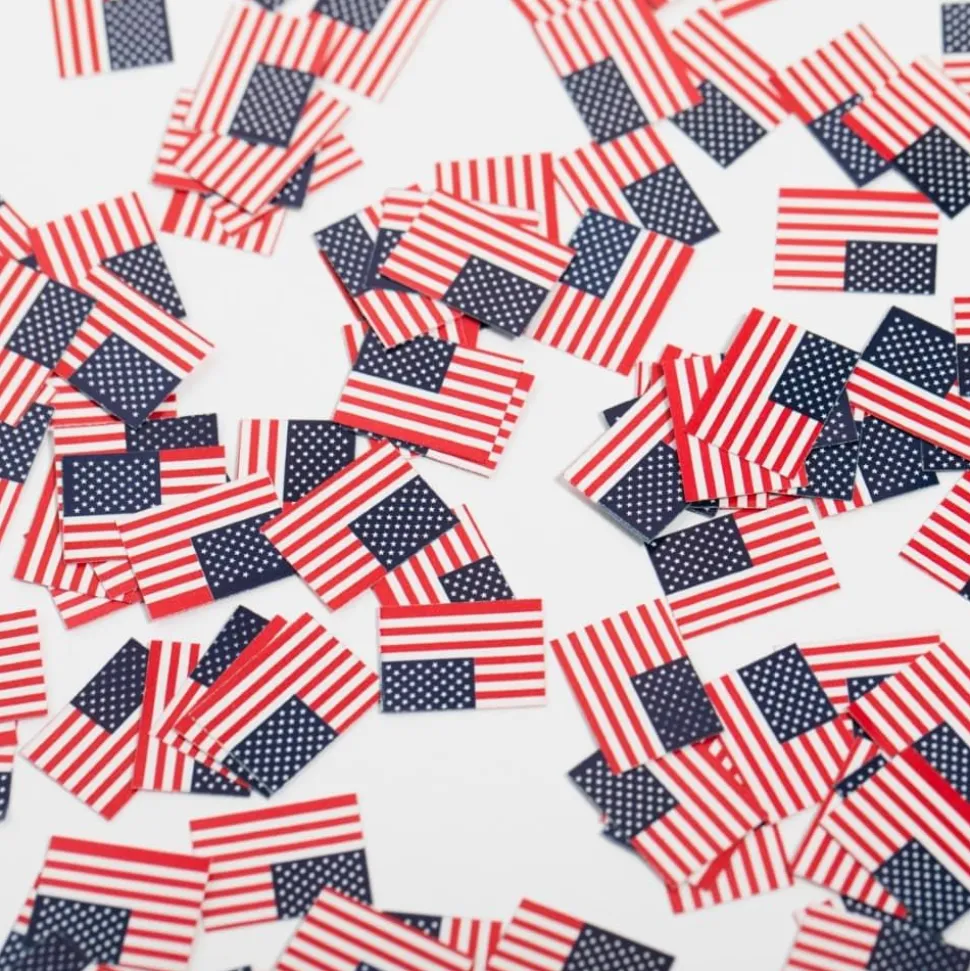 Flaggkonfetti USA, 150 stk