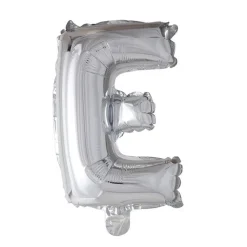 Folieballong Bokstav Sølv 41cm