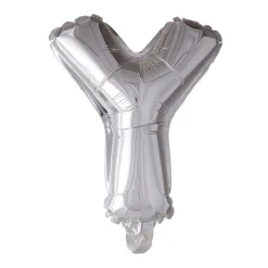 Folieballong Bokstav Sølv 41cm