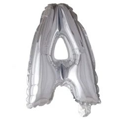 Folieballong bokstav sølv 102cm