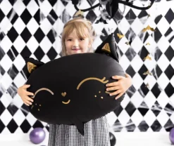 Folieballong Juniorshape Svart Katt 48x36cm