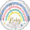 Folieballong Standard Baby Pastell Regnbue