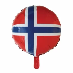 Folieballong Standard Flagg Norge