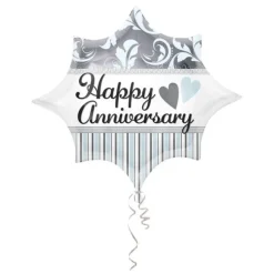 Folieballong Standard Happy Anniversary