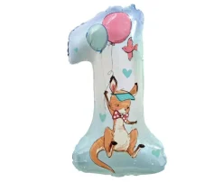Folieballong Tall 1 Kenguru, 77 cm