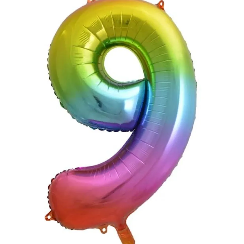 Folieballong Tall Regnbue 86 cm