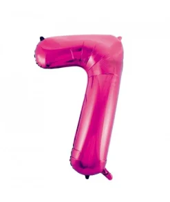 Folieballong tall rosa 86cm