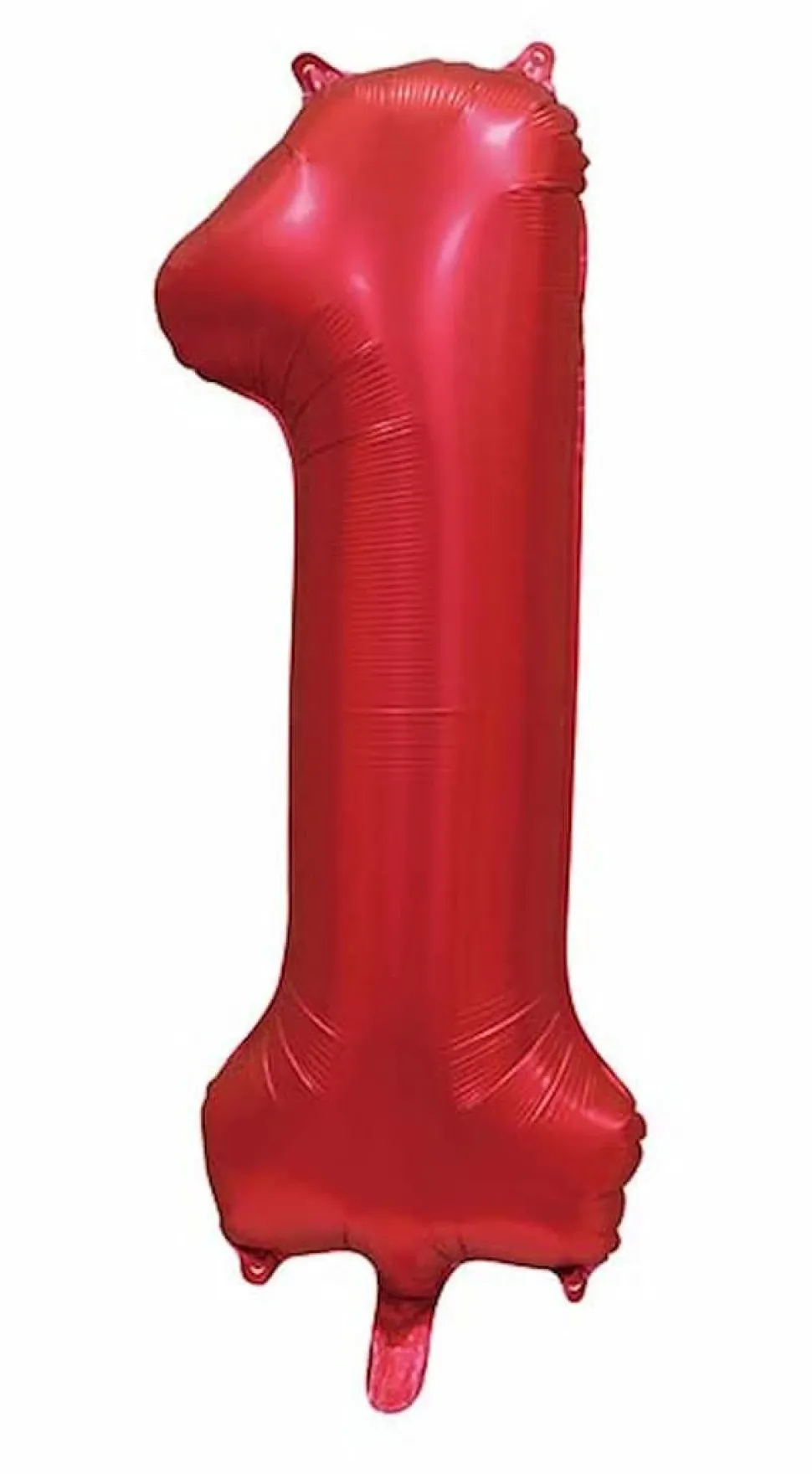 Folieballong tall sateng rød 86 cm