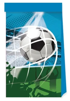 Fotball Fan Godteposer i papir 4 stk