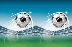 Fotball Fan Plastduk 120 x 180 cm