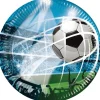 Fotball Fan Tallerkener 8 stk