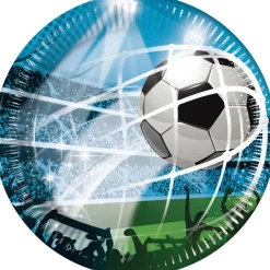 Fotball Fan Tallerkener 8 stk