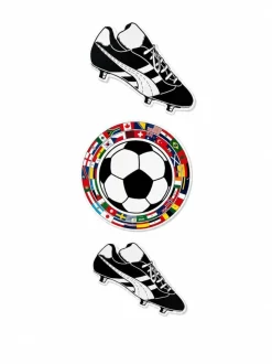 Fotball VM 2026 takdekor med fotball sko