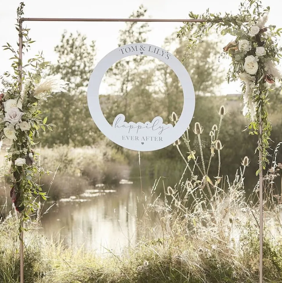 Fotoramme bryllup Happily Ever After DIY