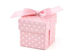 Gaveboks Rosa 10 stk