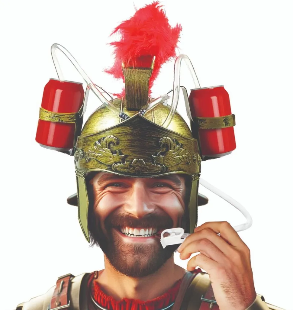 Gladiator Ølhjelm Øl Holder
