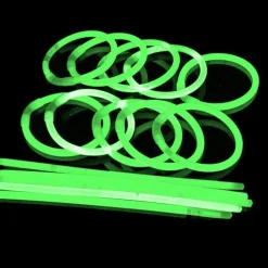 Glowstick Armbånd grønn 100pk
