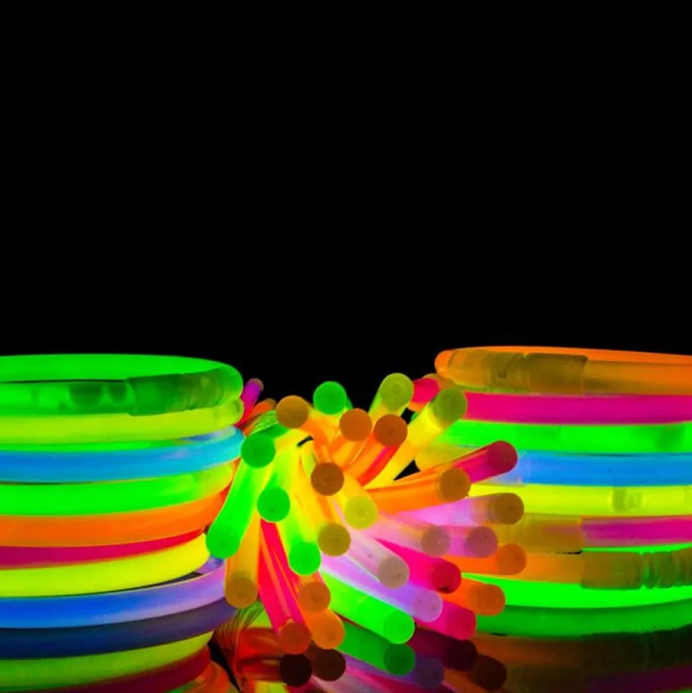 Glowstick Armbånd Mix 25pk