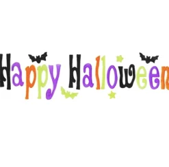 Happy Halloween Gel Window Sticker