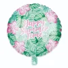Happy Summer Time folie ballong 45cm