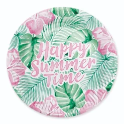 Happy Summer Time tallerken 8stk