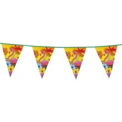 Hawaii vimpelrekke med flamingo, 6m