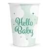 Hello Baby Skyer Babyshower kopper, 8 stk.
