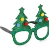 Juletre briller med glitter