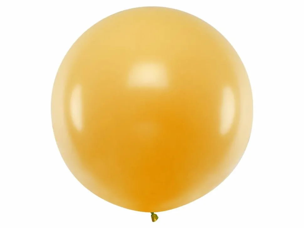 Jumbo Ballong, Metallic Gold, 1 m